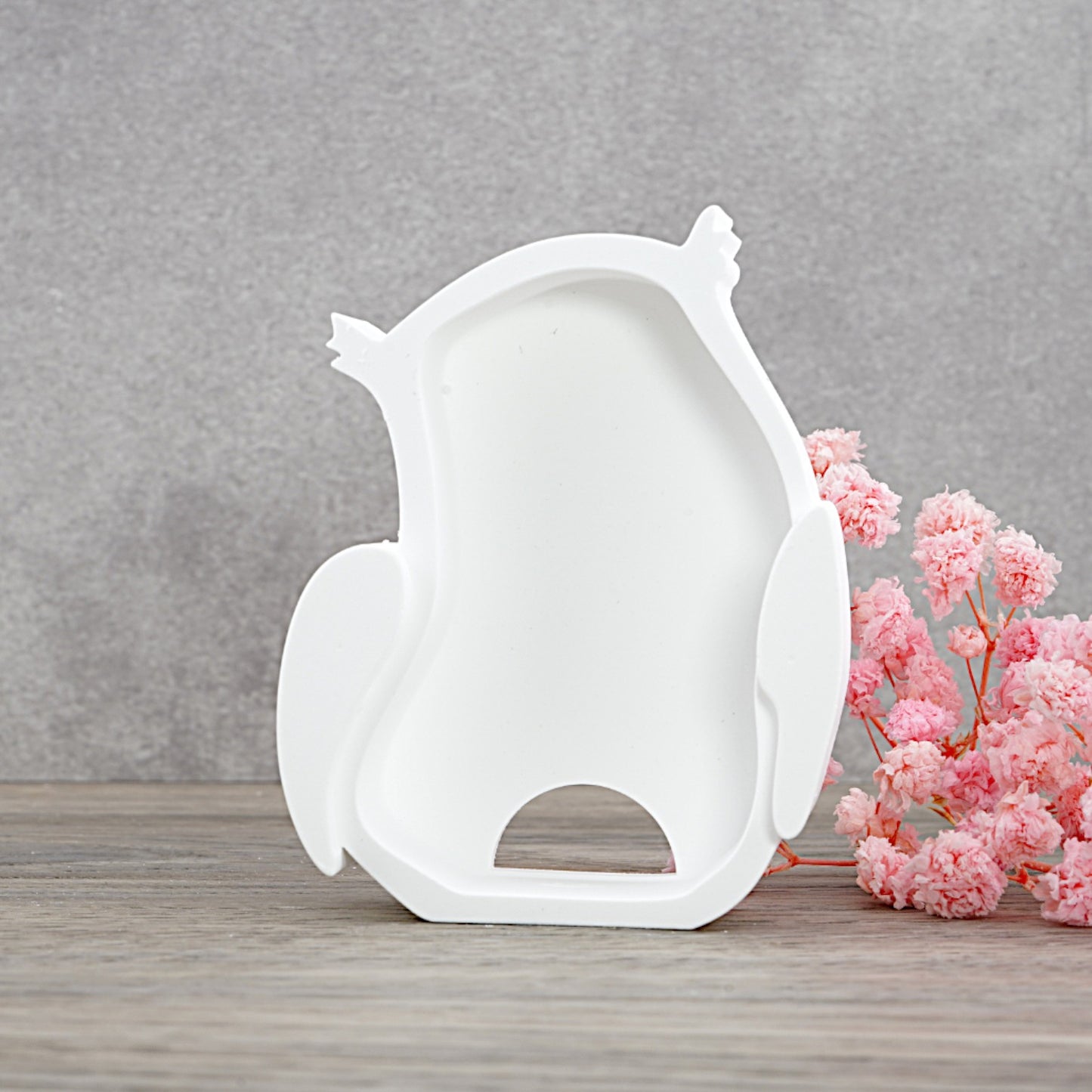 EMMA Eule "mittel" 6cm - Lichtkörper [Silikon-Gießform]