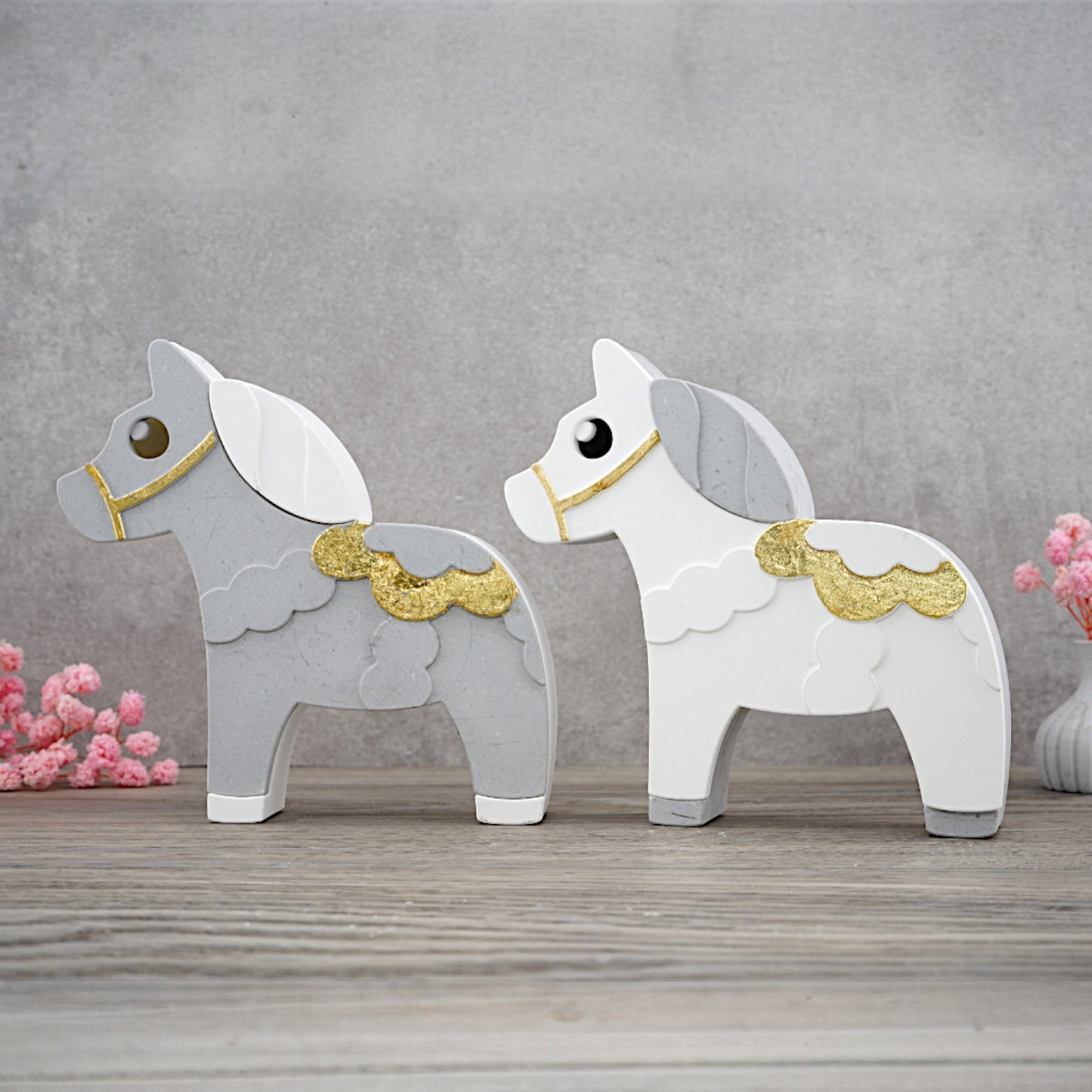 "DALINA" Dalapferd Leuchtkörper [Silikon-Gießform]