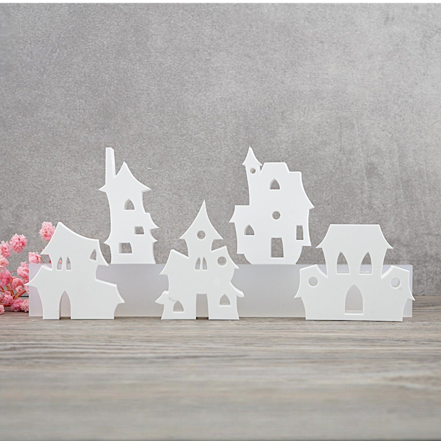 Hexenhäuser [Silikon-Gießform]