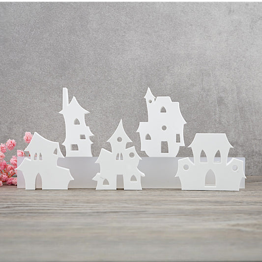 Hexenhäuser [Silikon-Gießform]