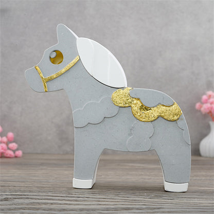 "DALINA" Dalapferd Leuchtkörper [Silikon-Gießform]