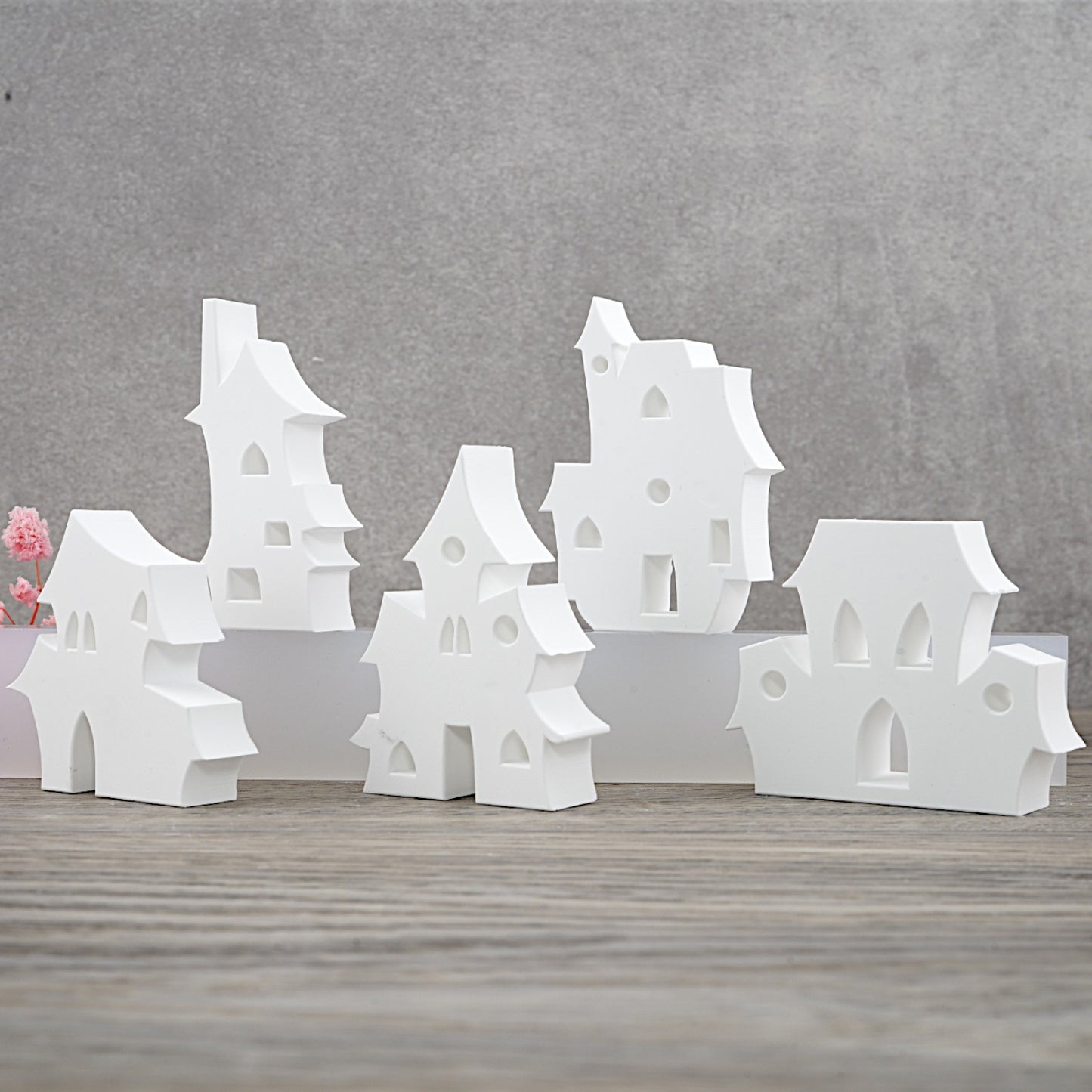 Hexenhäuser [Silikon-Gießform]