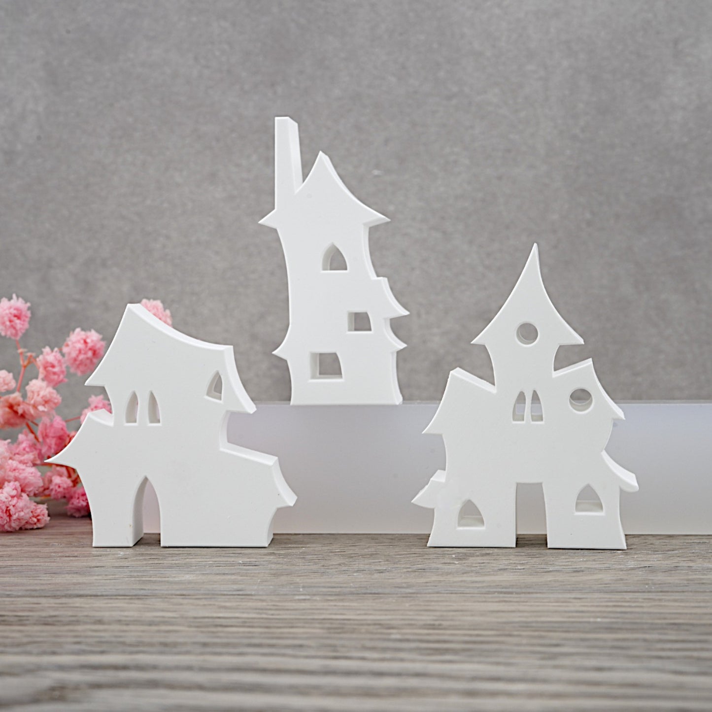 Hexenhäuser [Silikon-Gießform]