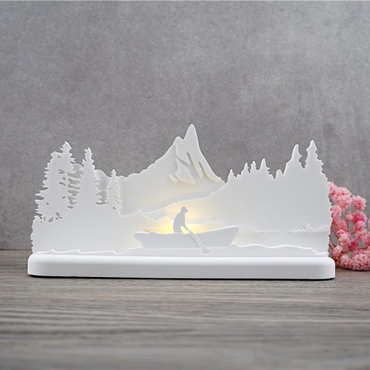 Leuchtbogen "Berge" [Silikon-Gießform]