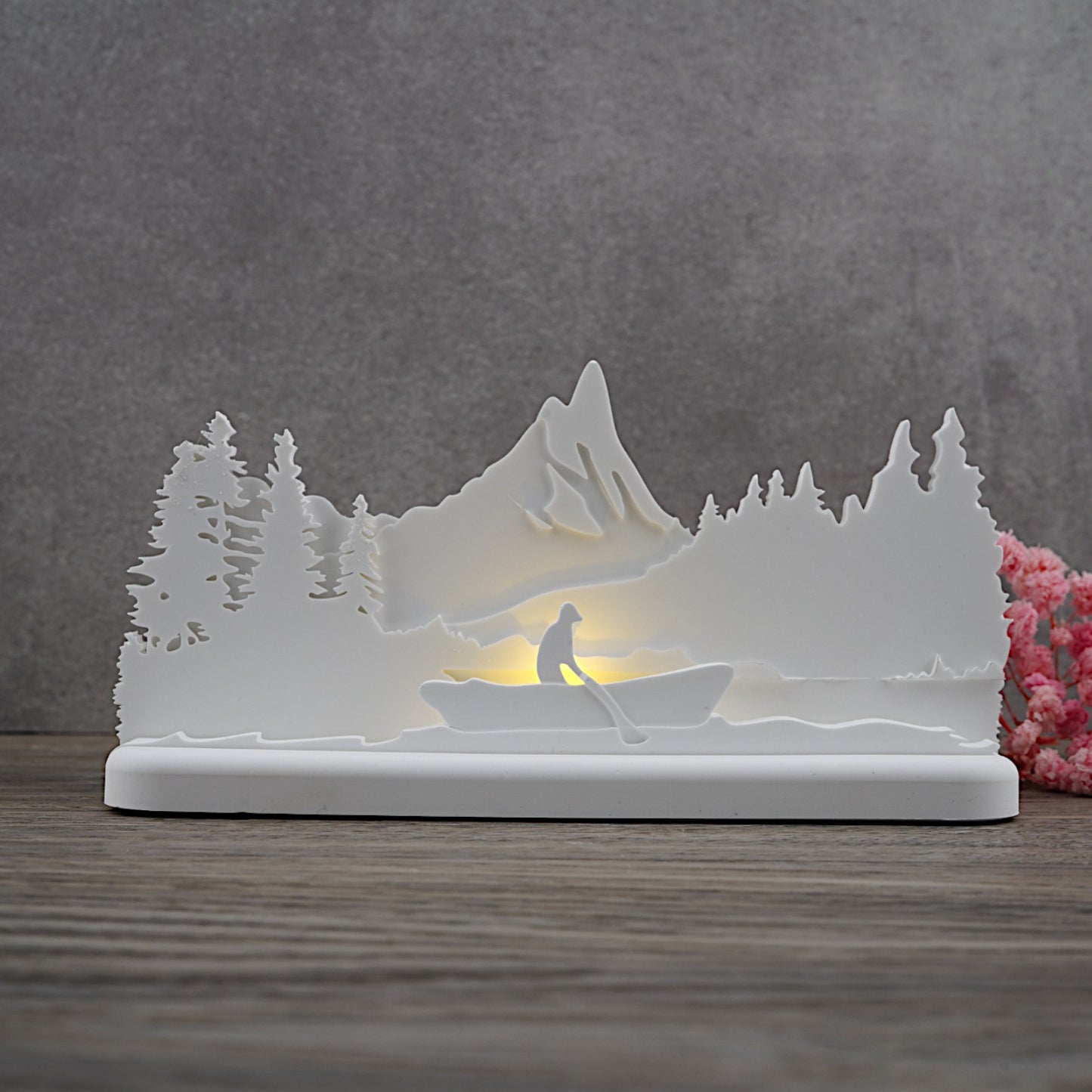 Leuchtbogen "Berge" [Silikon-Gießform]