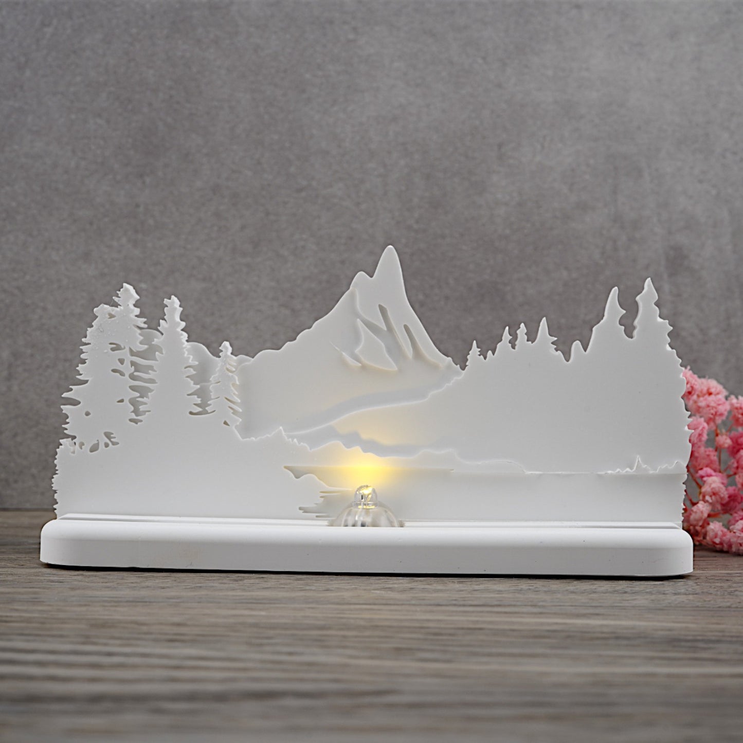 Leuchtbogen "Berge" [Silikon-Gießform]