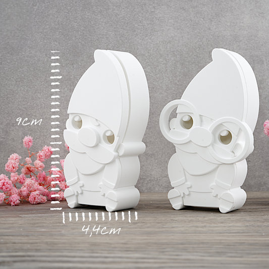 "ZAPPI" Zwerg Leuchtkörper [Silikon Gießform]