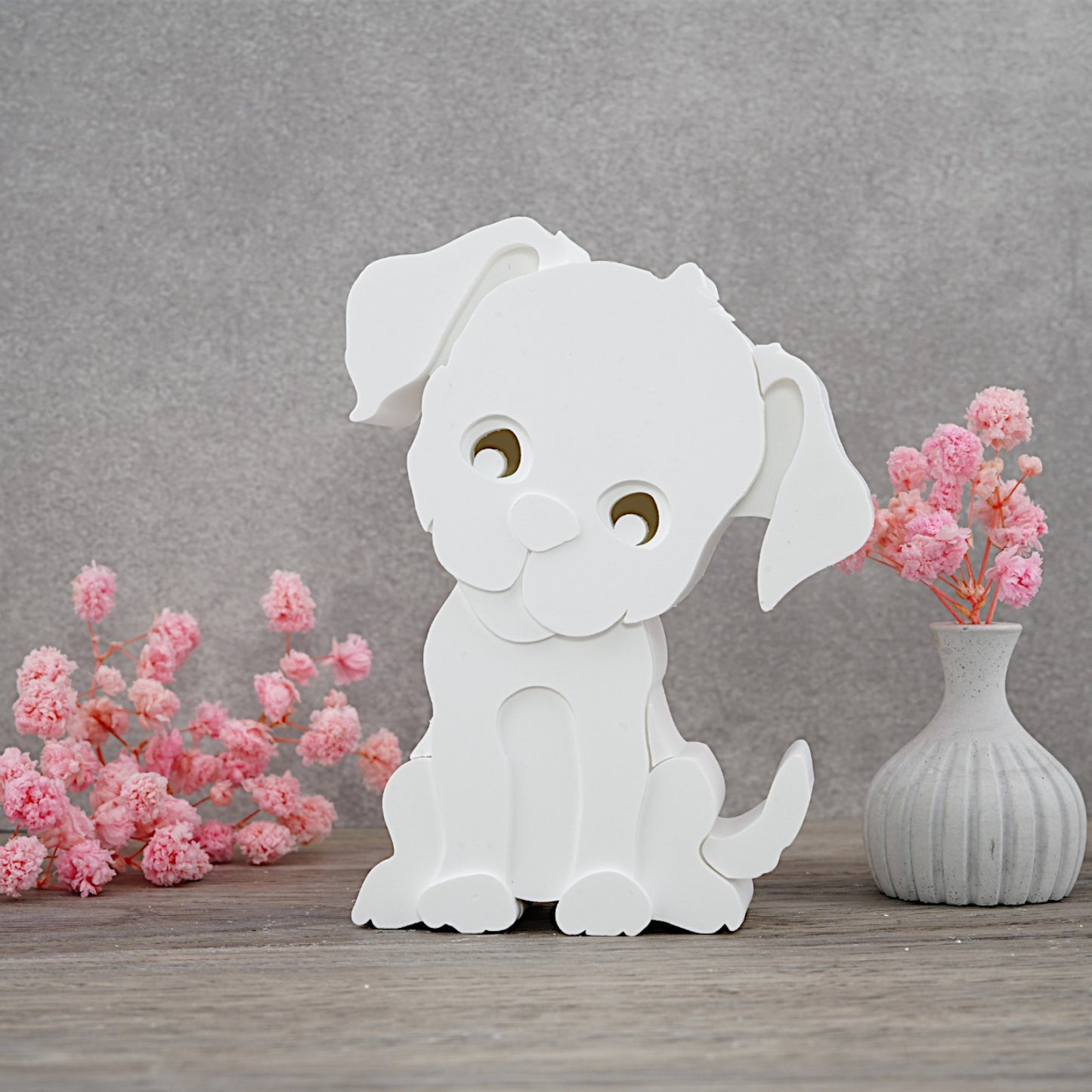 HUGO Hund - Lichtkörper [Silikon-Gießform]