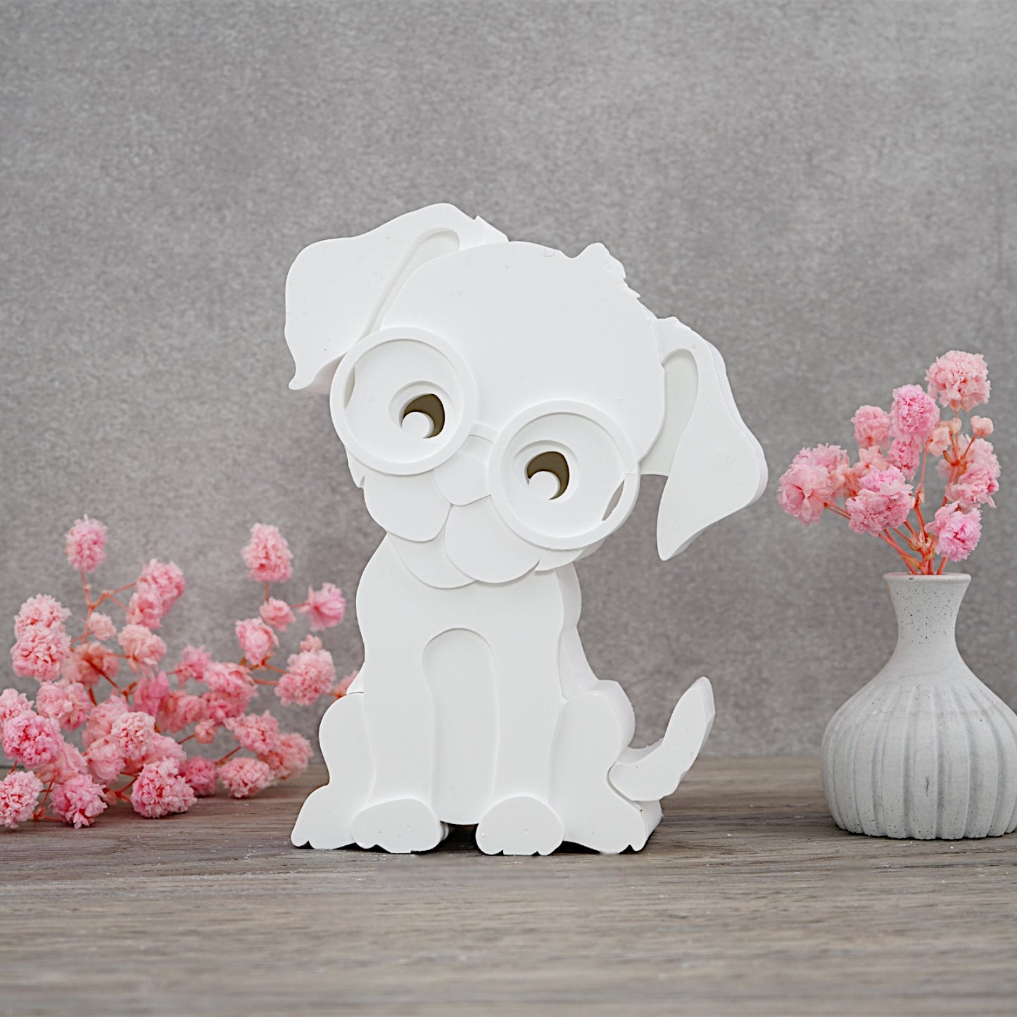 HUGO Hund - Lichtkörper [Silikon-Gießform]