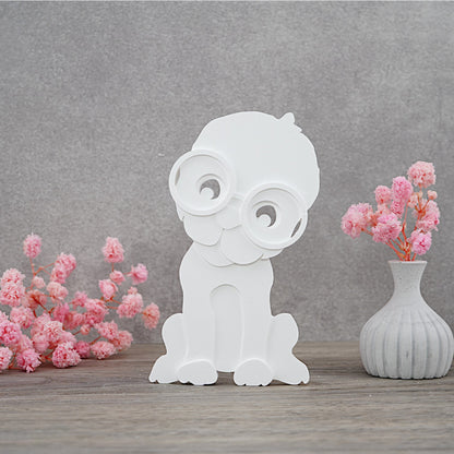 HUGO Hund - Lichtkörper [Silikon-Gießform]