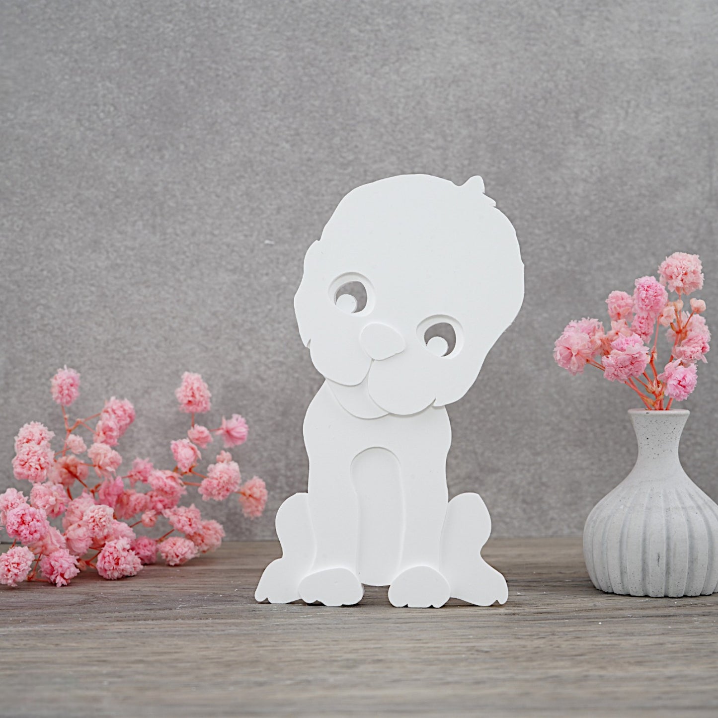 HUGO Hund - Lichtkörper [Silikon-Gießform]