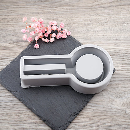 Silikon- Gießform Teelichthalter/Einschieber