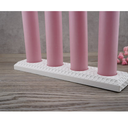 Kerzenständer · 4er · Lochgitteroptik