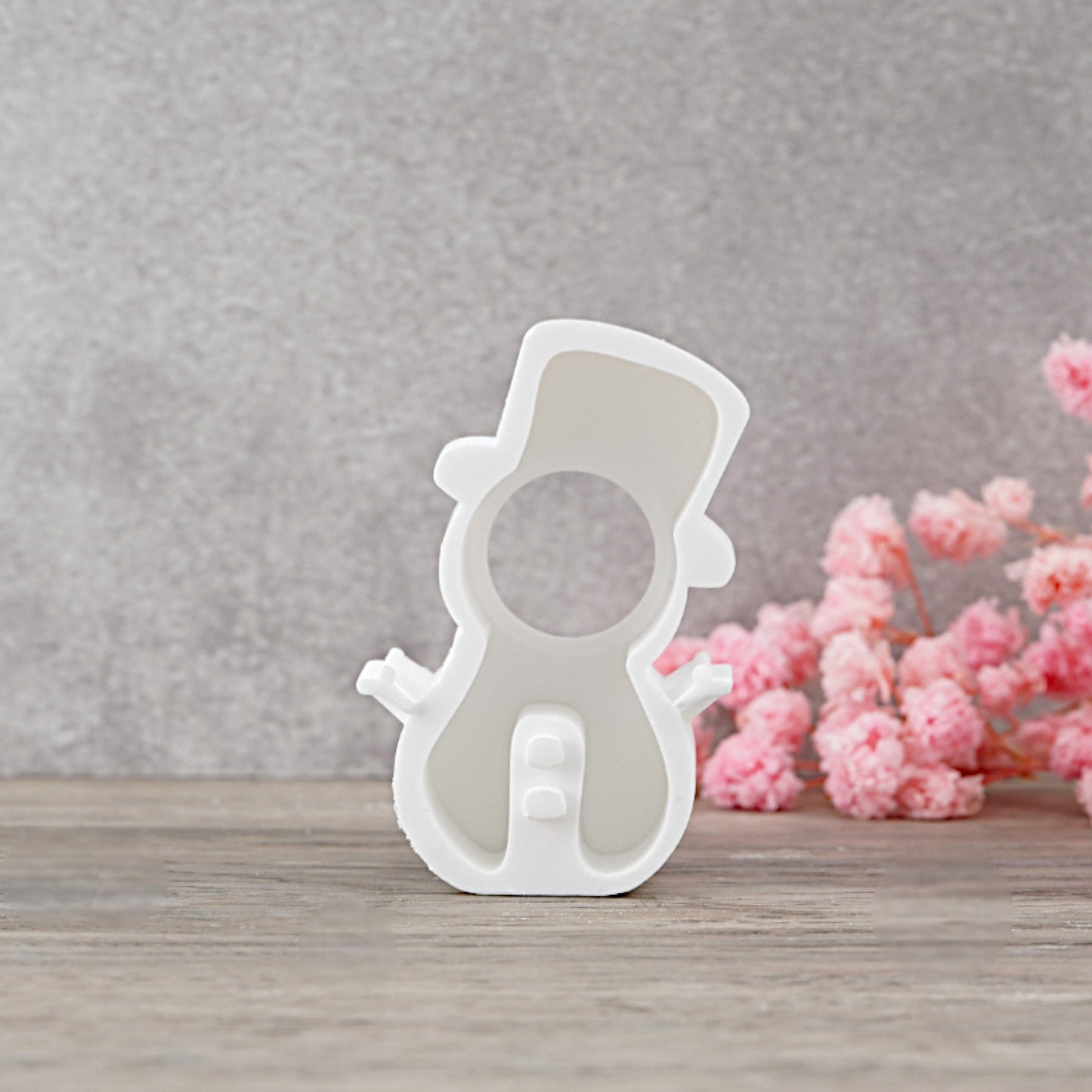 Mini Schneemann [Silikon Gießform]