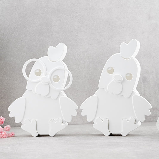 "HANSI" Hahn Leuchtkörper [Silikon- Gießform]