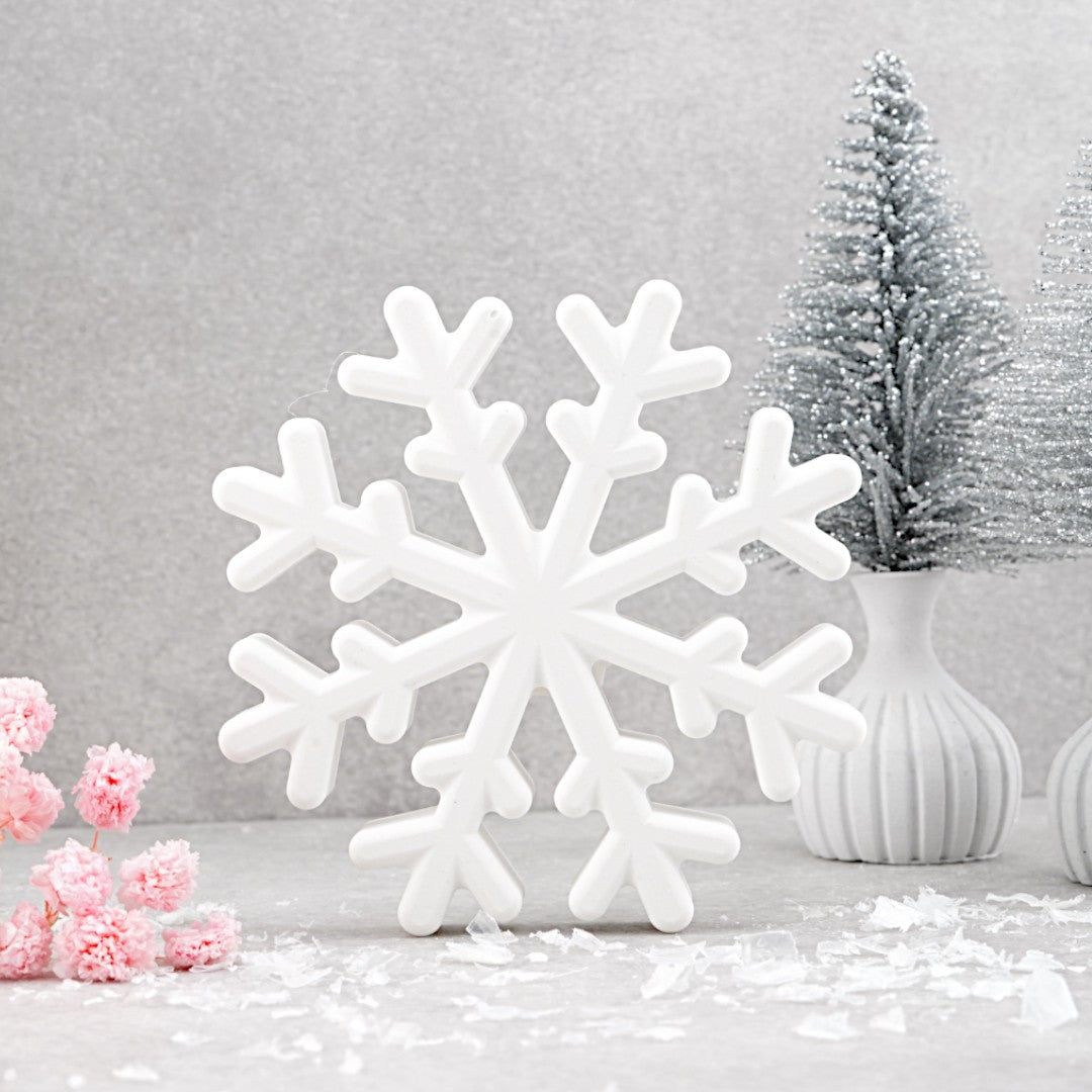 Silikon Gießform Schneeflocke