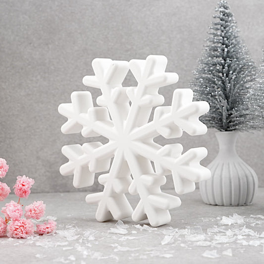 Silikon Gießform Schneeflocke