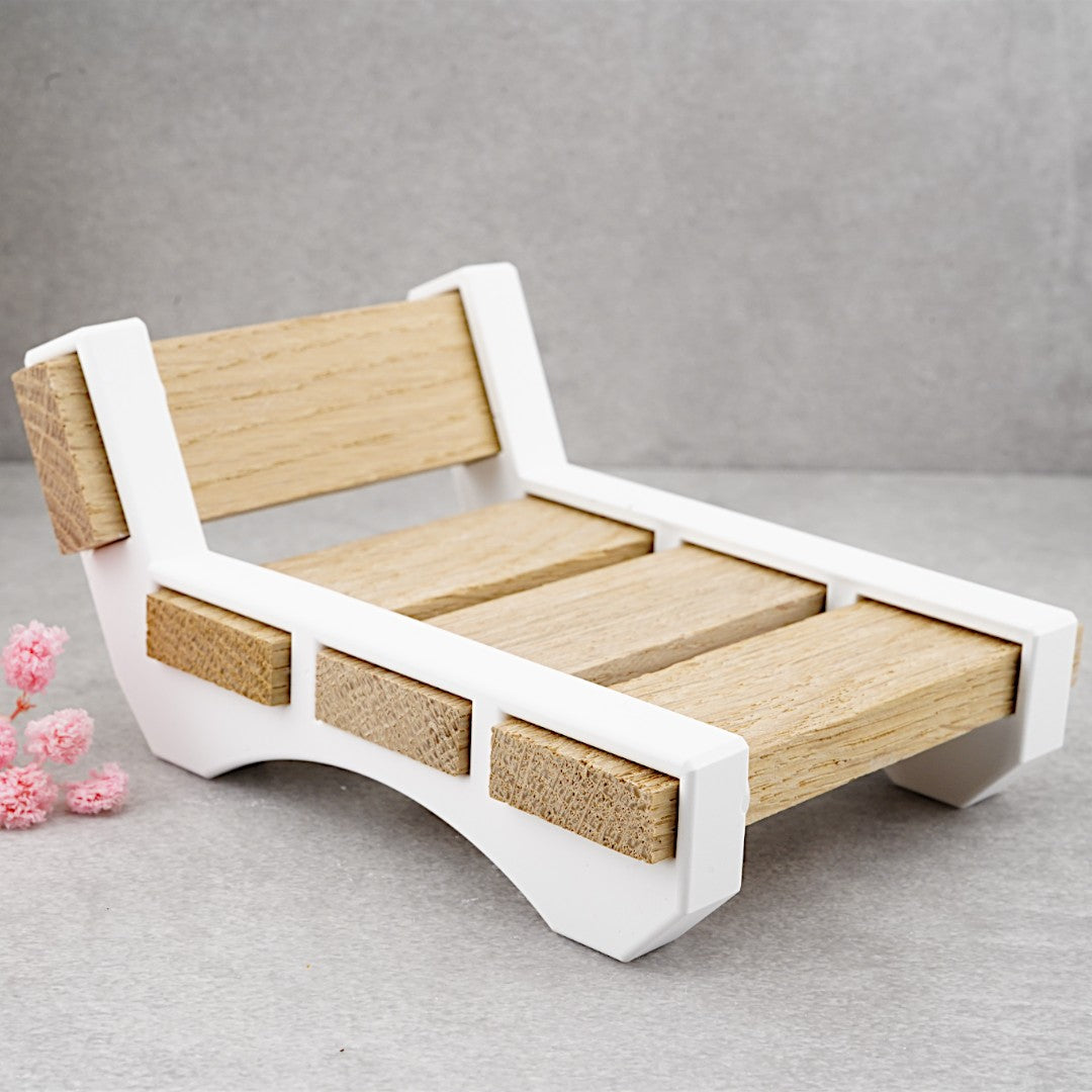 Silikon-Gießform Sitzbeine/Liege glatt