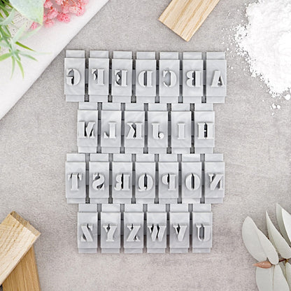 Letterino · Letter Einzeln · Typ B · Horizontal · A-Z