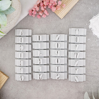 Letterino · Letter Einzeln · Typ B · Vertikal · A-Z