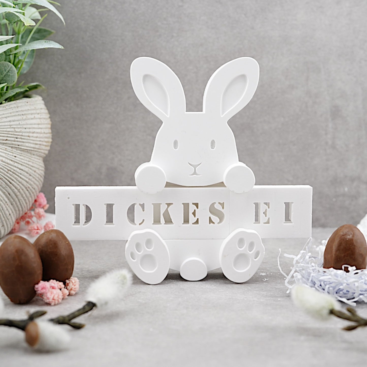 Huggy Hase [Silikon-Gießform]