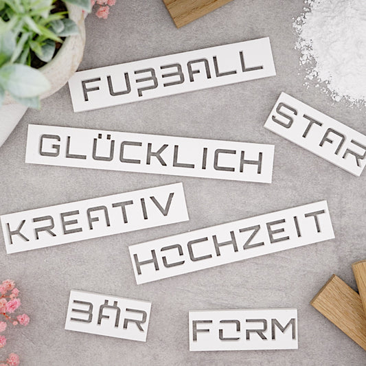 Letterino · LetterSET · Typ C · Horizontal · A-Z