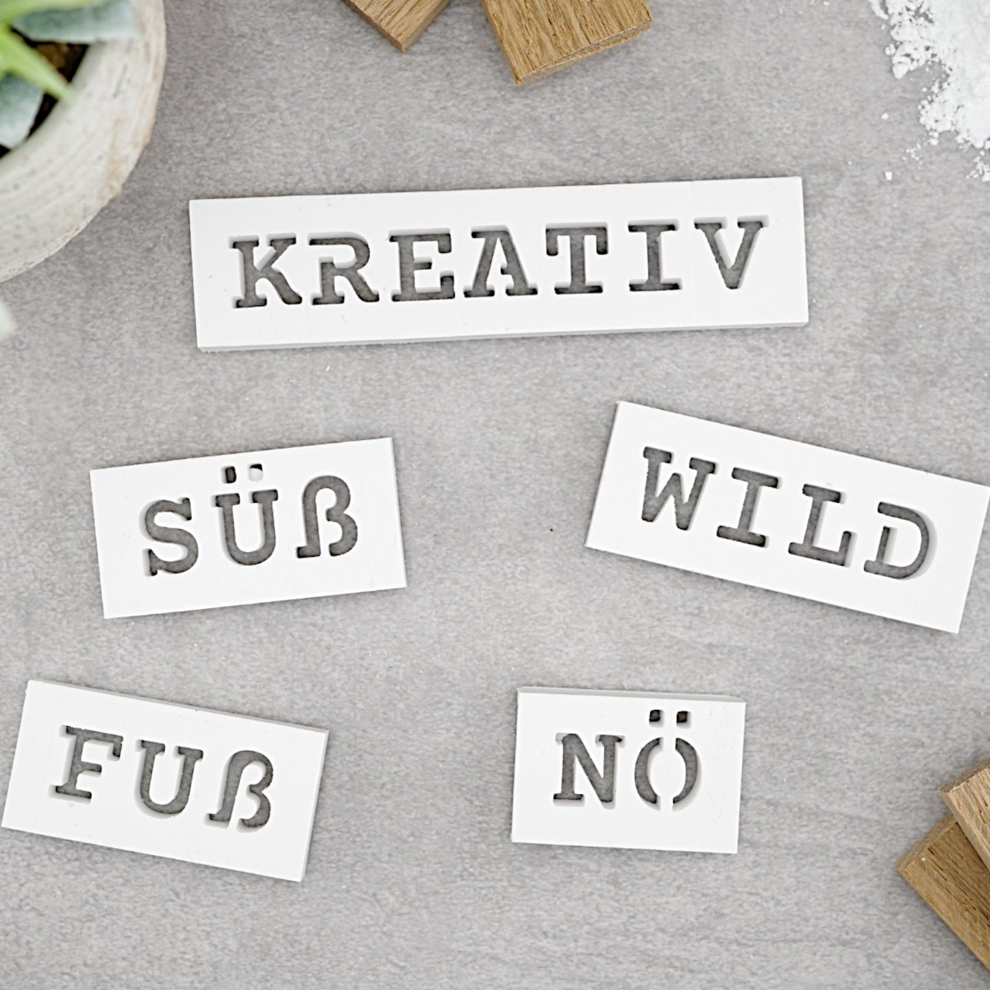 Letterino · Starter-Set · Essential · Typ D · Horizontal · A–Z