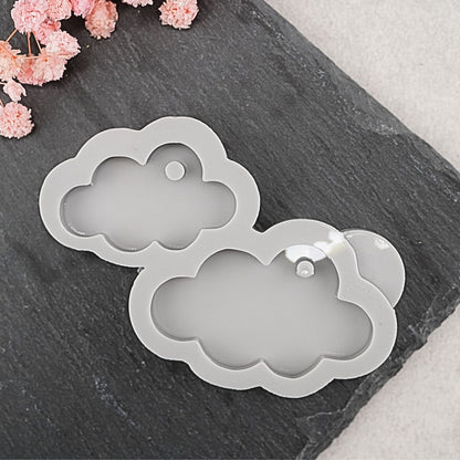 Schlüsselanhänger 2er Wolken