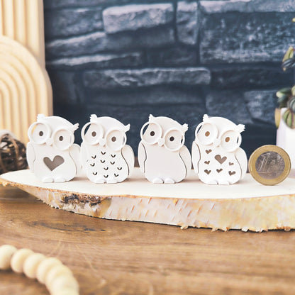 EMMA Eule "mini" 4cm Lichtkörper [Silikon-Gießform]