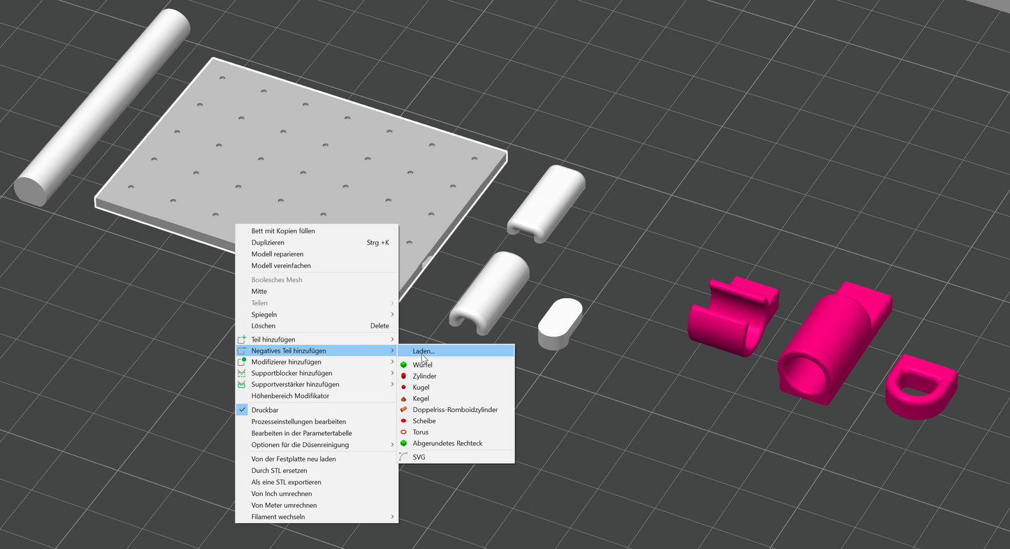 Tuning Teile SET für 3D Schrift [Druckdatei]