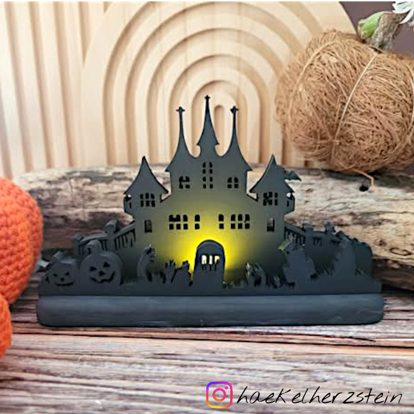Leuchtbogen "Halloween" [Silikon-Gießform]