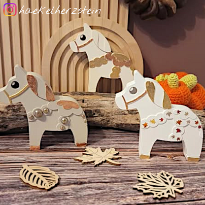 "DALINA" Dalapferd Leuchtkörper [Silikon-Gießform]