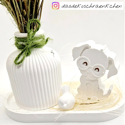 HUGO Hund - Lichtkörper [Silikon-Gießform]