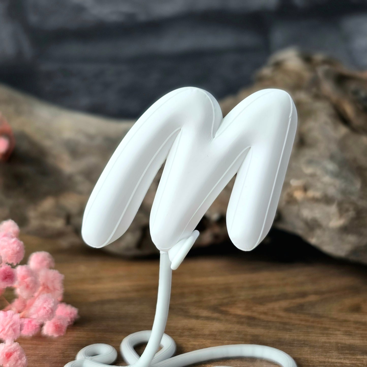 Balloonimal Buchstabe M [Silikon-Gießform]