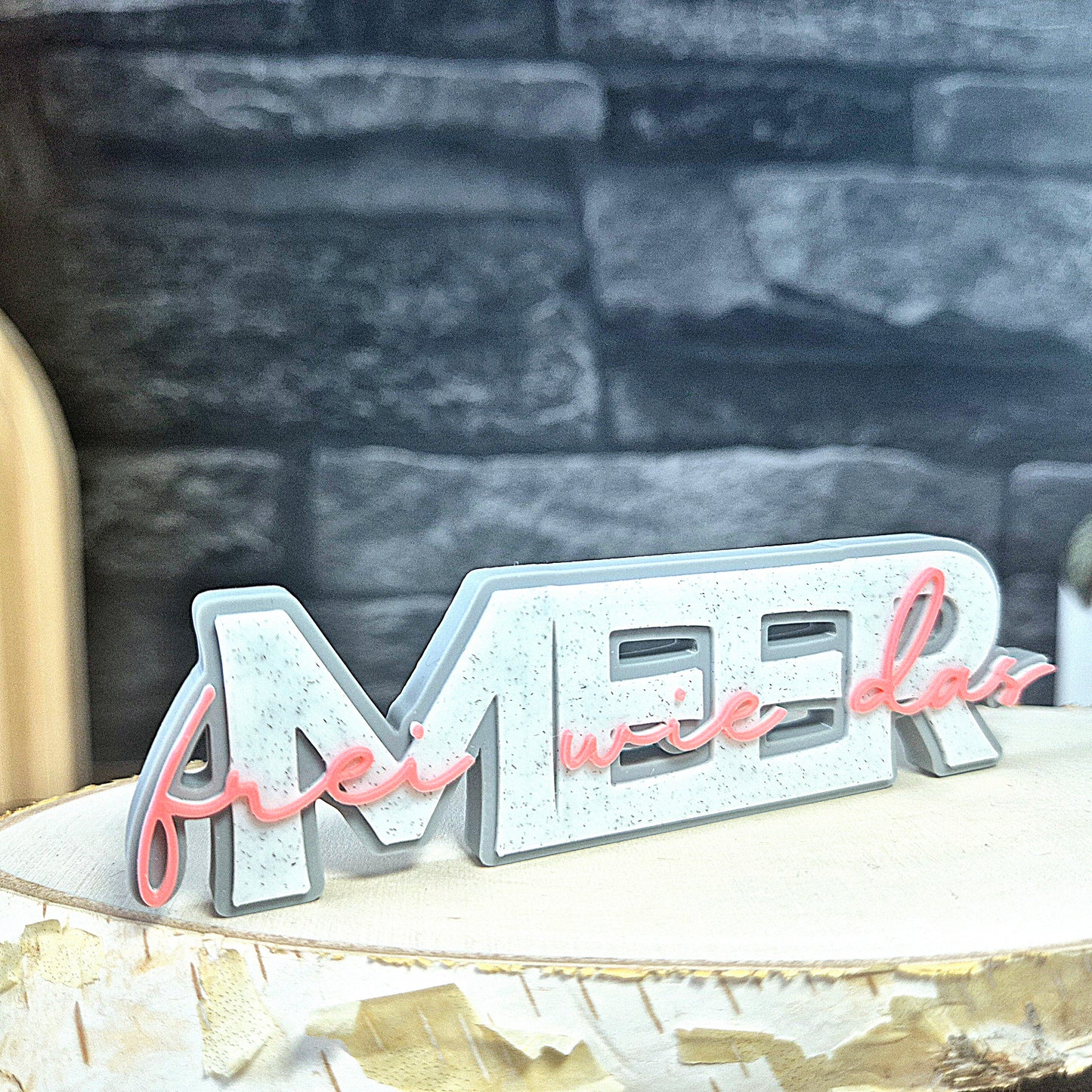 "MEER" - 3D Schrift [Druckdatei]