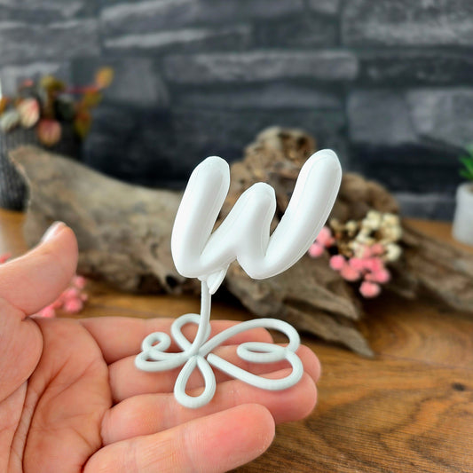 Balloonimal Buchstabe W [Silikon-Gießform]