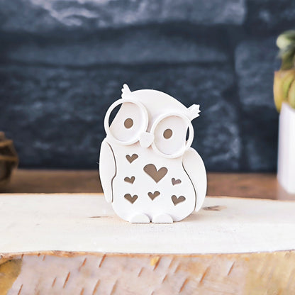 EMMA Eule "mini" 4cm Lichtkörper [Silikon-Gießform]