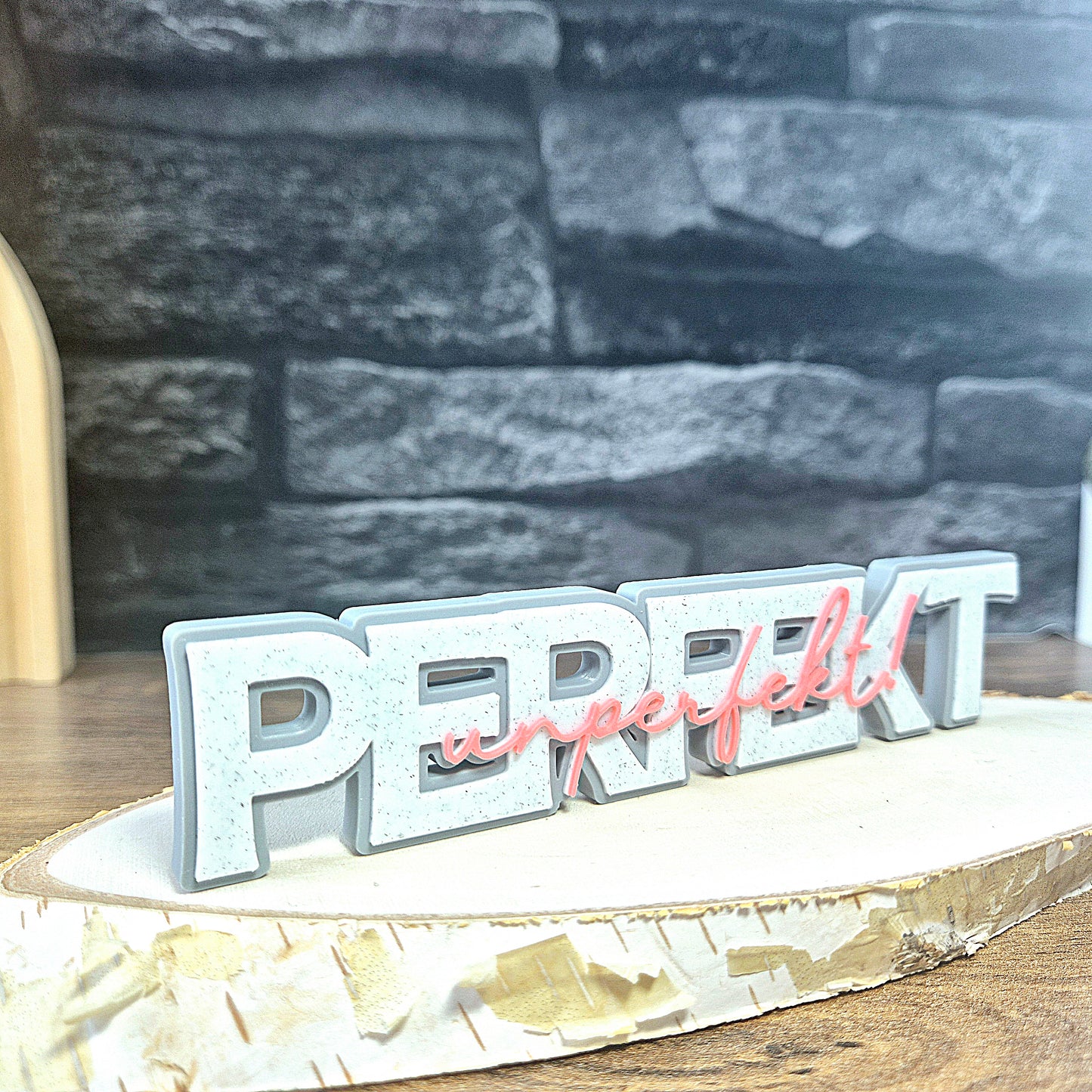 "PERFEKT" - 3D Schrift [Druckdatei]