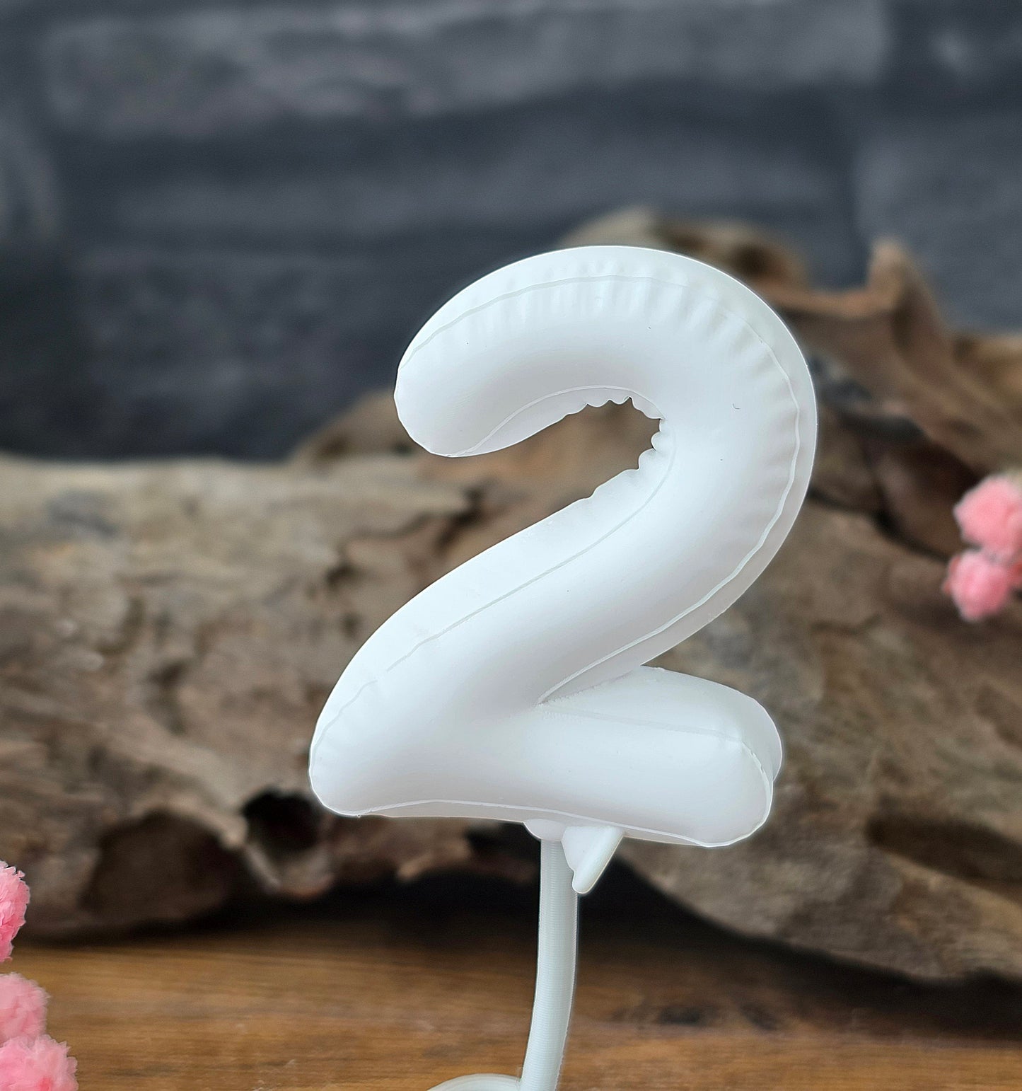 Balloonimal Ziffer 2 [Silikon-Gießform]