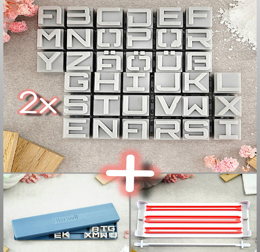 Letterino Universal • Typ C • A-Z • KLEIN •Starter Set•