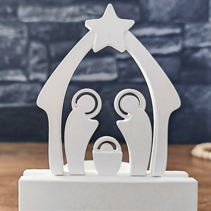 Silikon Gießform Einschieber Krippe