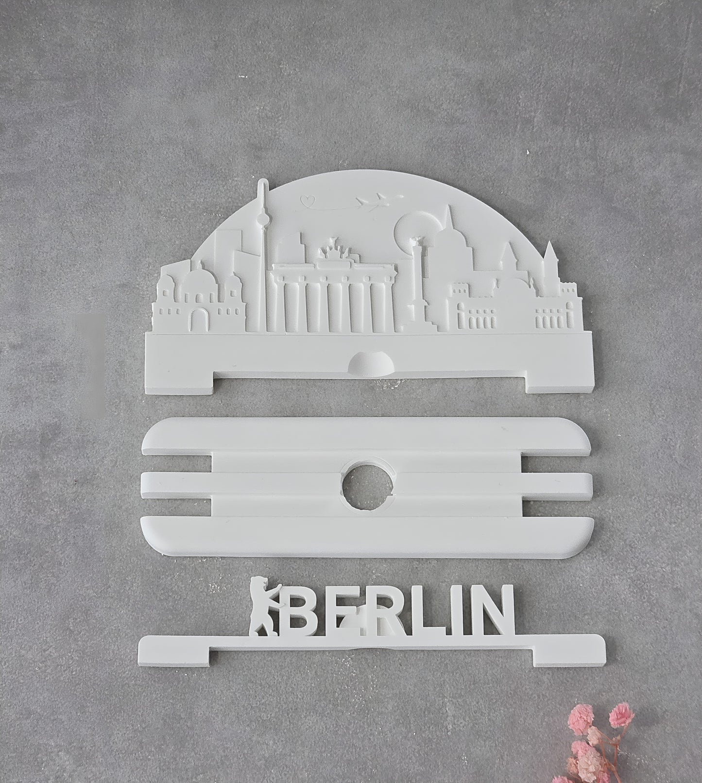 Leuchtbogen "Berlin" [Silikon-Gießform]