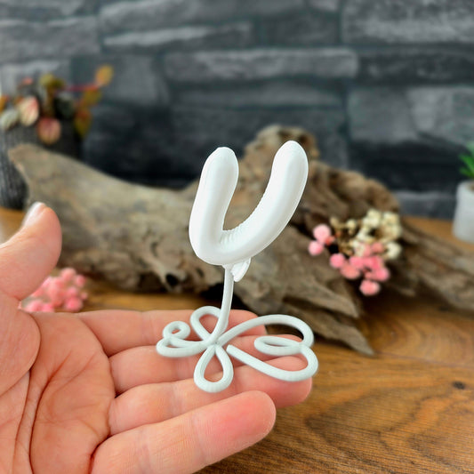 Balloonimal Buchstabe U [Silikon-Gießform]