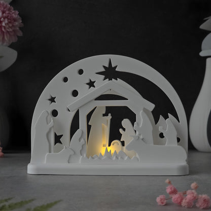 Leuchtbogen · Krippe