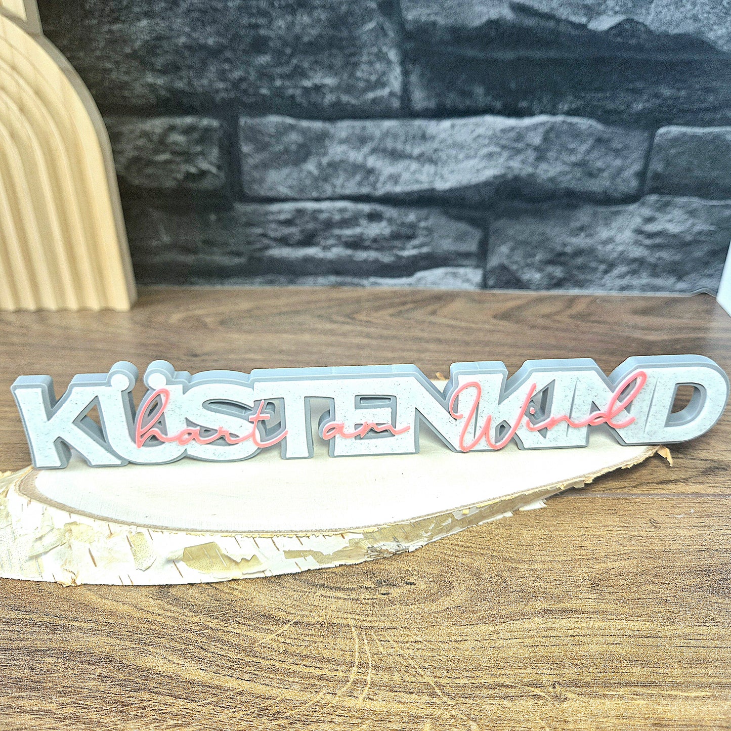 "KÜSTENKIND" - 3D Schrift [Druckdatei]