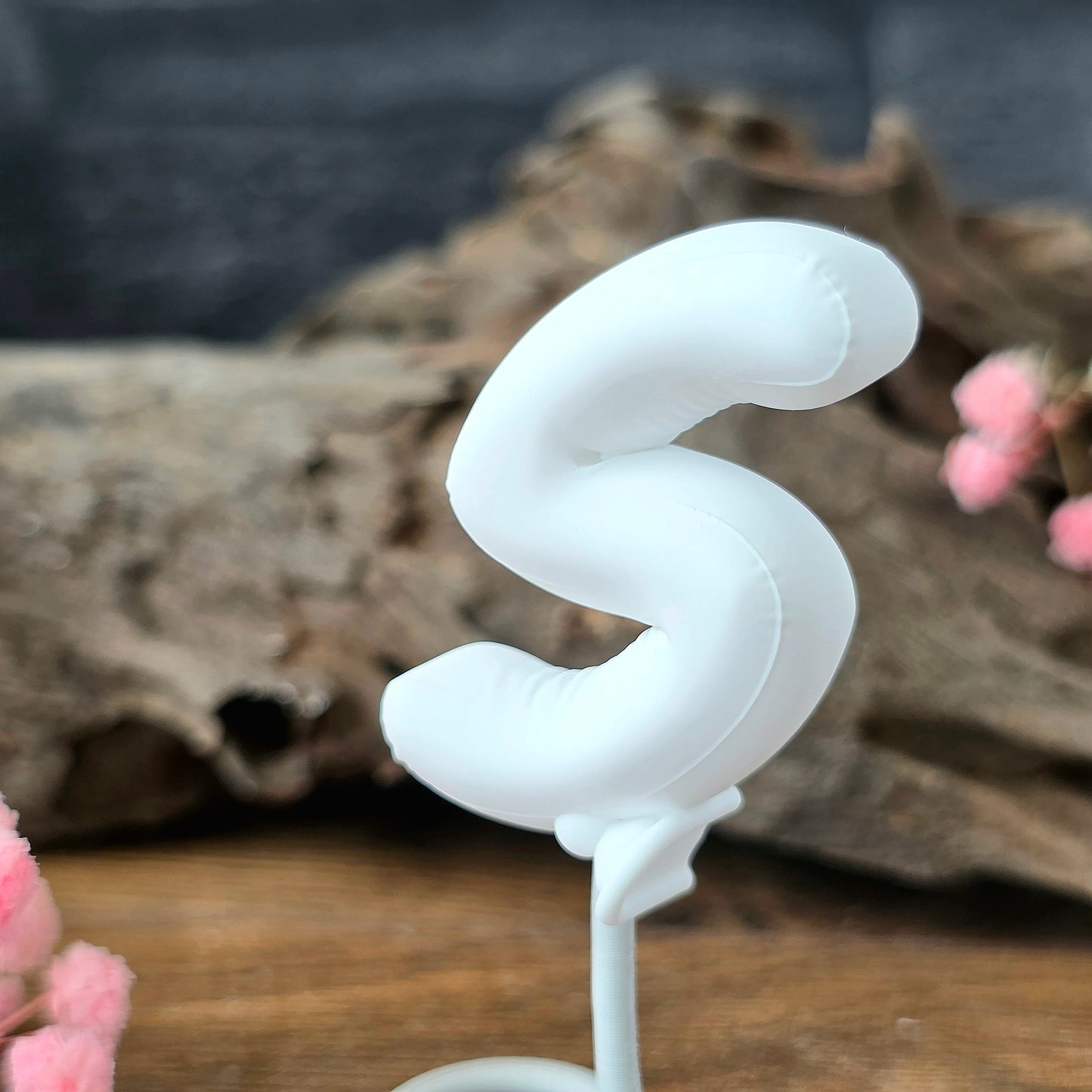 Balloonimal Buchstabe S [Silikon-Gießform]