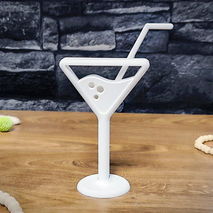 Silikon-Gießform Gutschein/Cocktail Glas Geldgeschenk