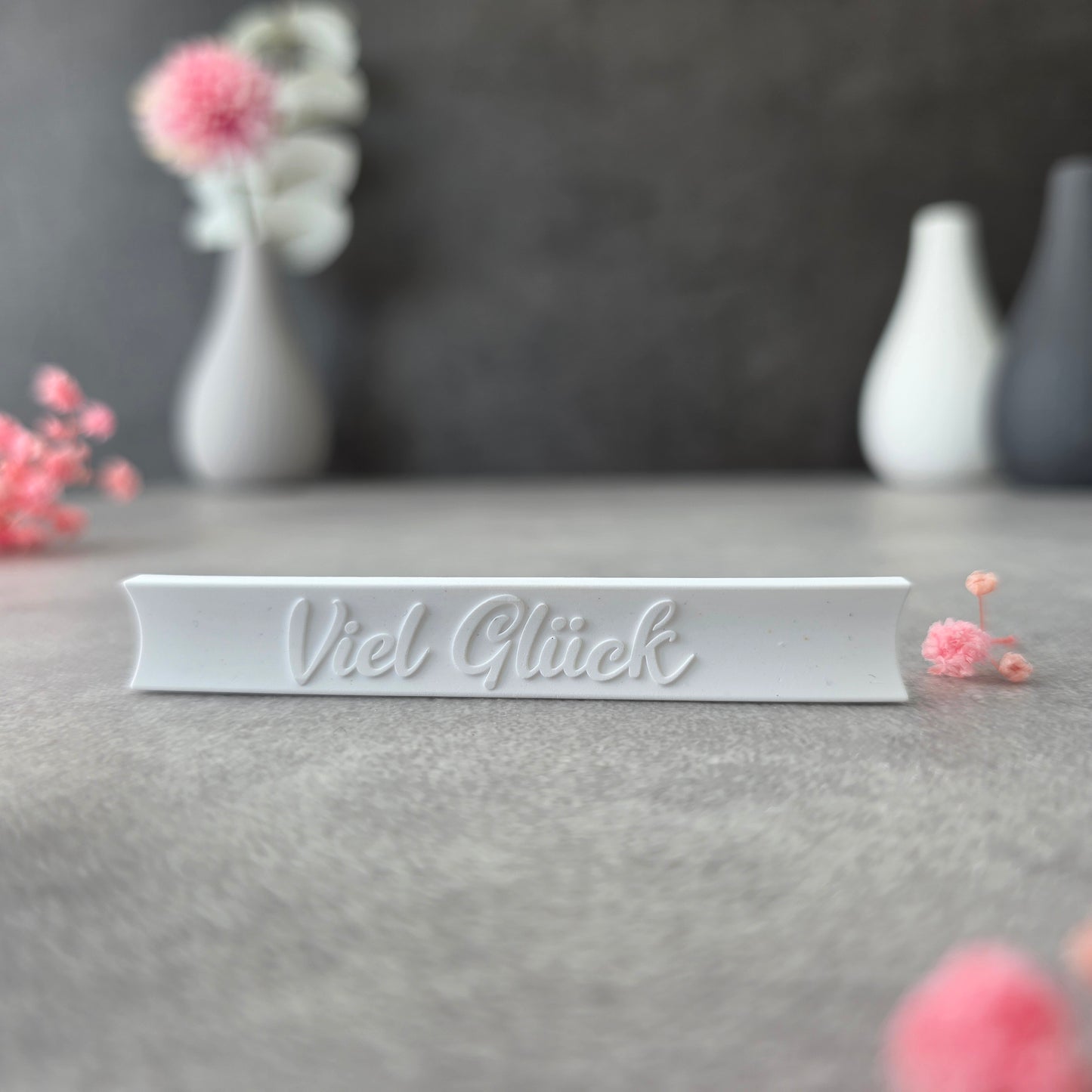 Mini Klötzchen "Viel Glück"