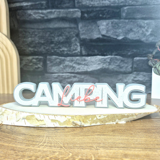 "CAMPING" - 3D Schrift [Druckdatei]
