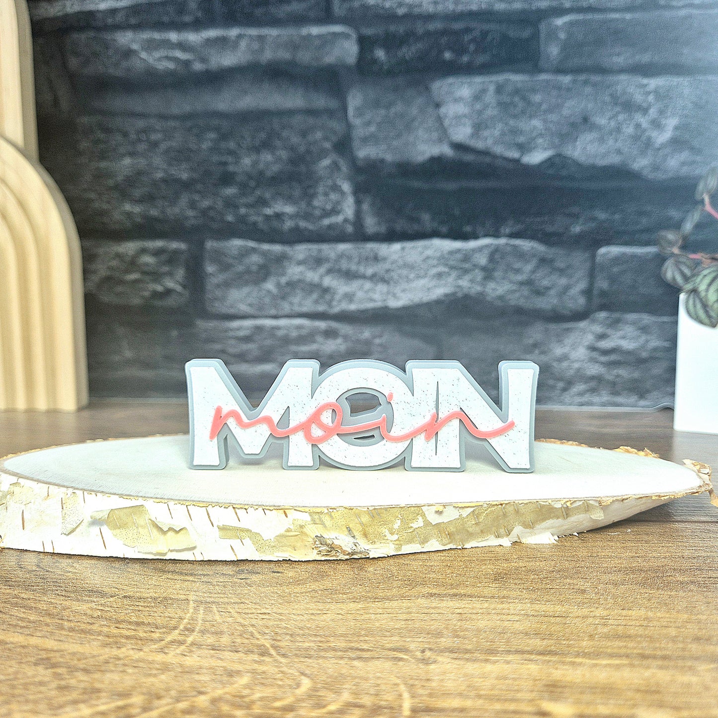 "MOIN" - 3D Schrift [Druckdatei]